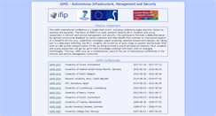 Desktop Screenshot of aims-conference.org